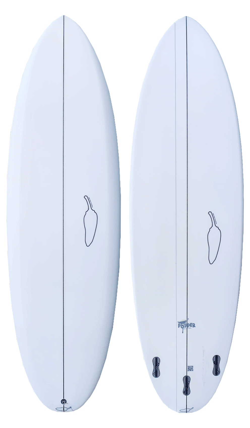 サーフィン・ボディボード Chilli, Popper, 5'8, 20 1/2, 2 7/16, 33l ChilliサーフボードPOPPER[ポッパー]モデルをオーバーフローで試乗した