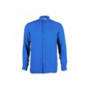 Lighting Bolt blue linen shirt navy