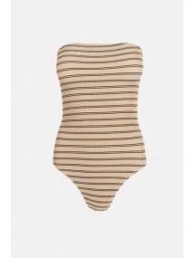 Rhythm Sol Stripe Strapless Swimsuit One piece