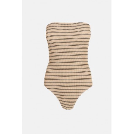 Rhythm Sol Stripe Strapless Swimsuit One piece