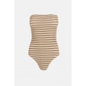 Rhythm Sol Stripe Strapless Swimsuit One piece