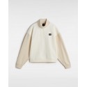Vans sweat shirt clorblock half zip mock
