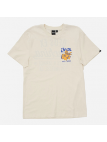 DEUS OVERBITE TEE DIRTY WHITE