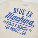 DEUS OVERBITE TEE DIRTY WHITE