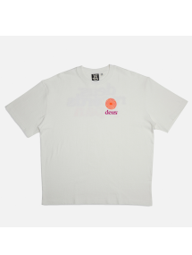 DEUS STRATA TEE VINTAGE WHITE