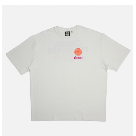 DEUS STRATA TEE VINTAGE WHITE