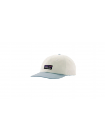 Casquette Patagonia P-6 Label Trad Cap Birch White Fleck Blue