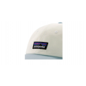 Casquette Patagonia P-6 Label Trad Cap Birch White Fleck Blue