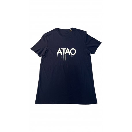 ATAO T-SHIRT BLEU MARINE