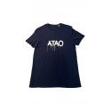 ATAO T-SHIRT BLEU MARINE