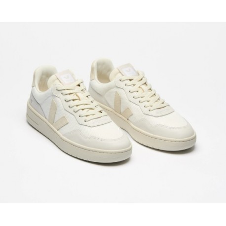 VEJA V-90 B-MESH WHITE PIERRE