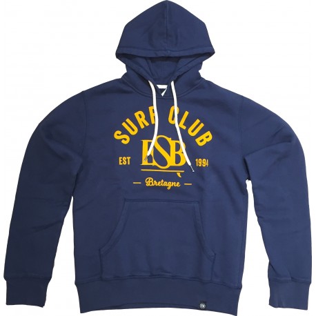 ESB SWEAT KID SURF CLUB bleu et jaune