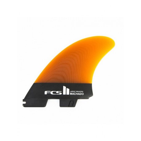 Ailerons FCS Machado tri Glazer fins medium