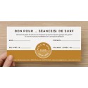 Chèque cadeau cours de surf - ESB 1 Séance