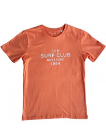 ESB TEE KID  SURF CLUB bleu et jaune