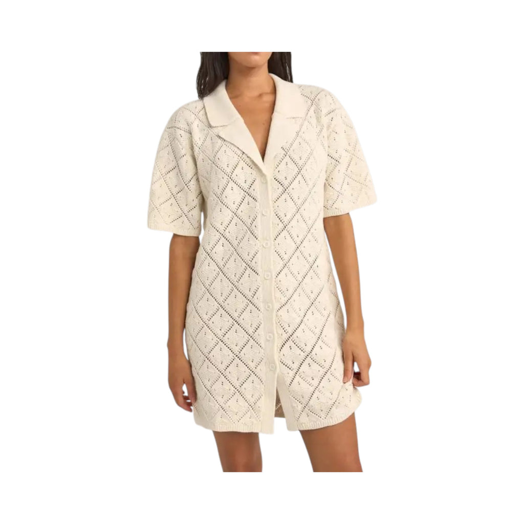 Rhythm Jaffa knit shirt dress