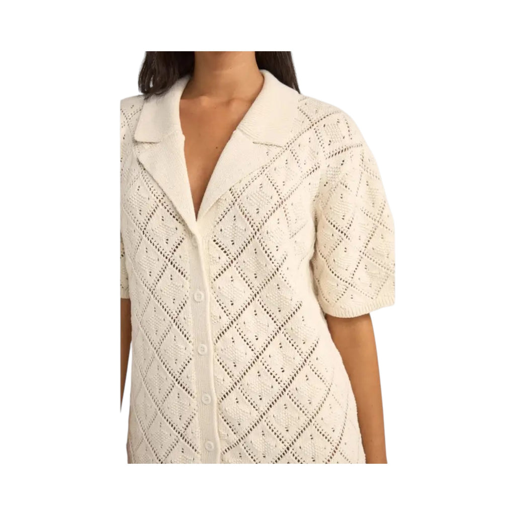 Rhythm Jaffa knit shirt dress