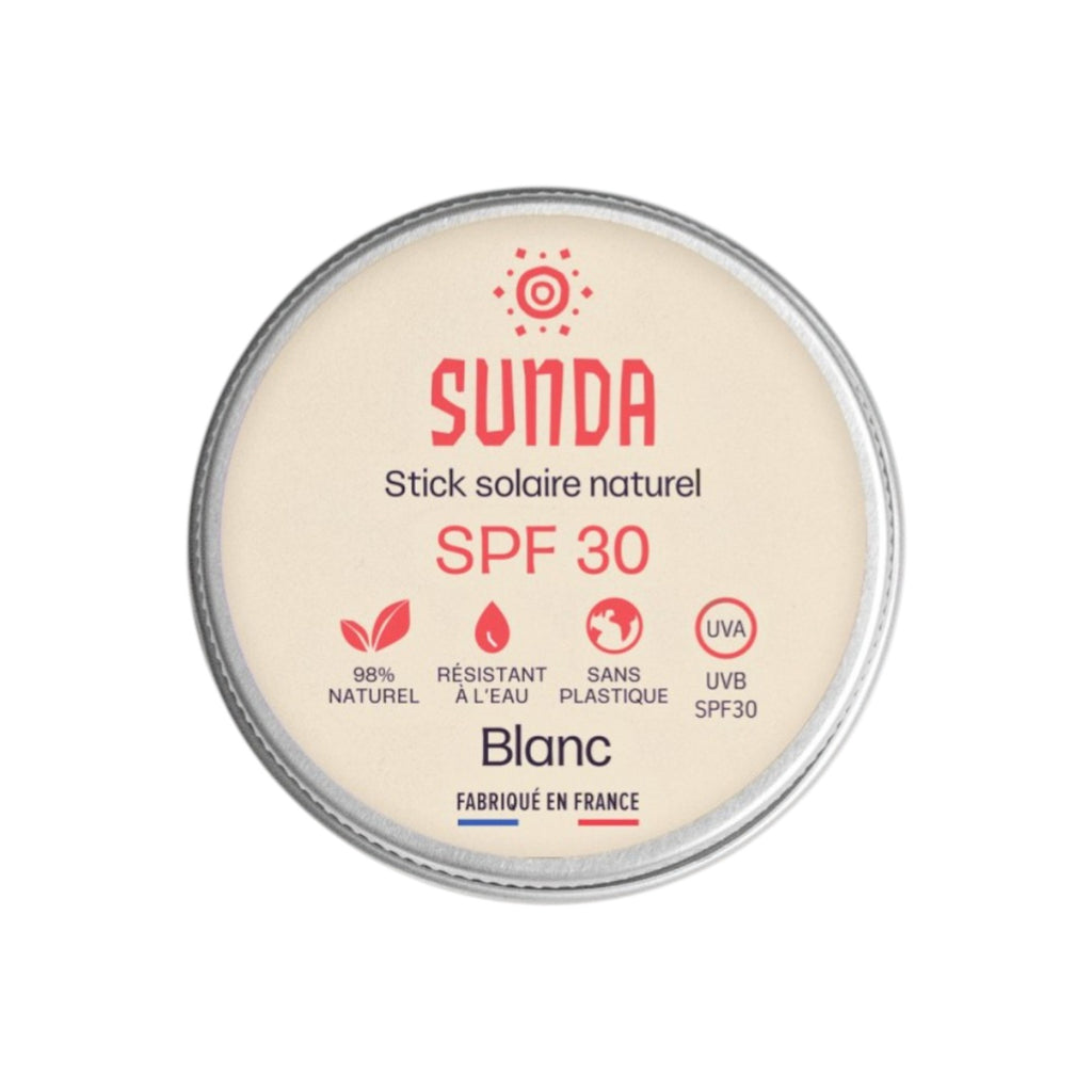 Sunda Baume Solaire SPF30 25g Blanc