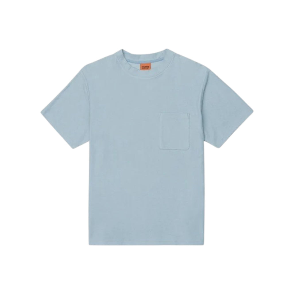 Rhythm Vintage Terry Ss T-Shirt Blue