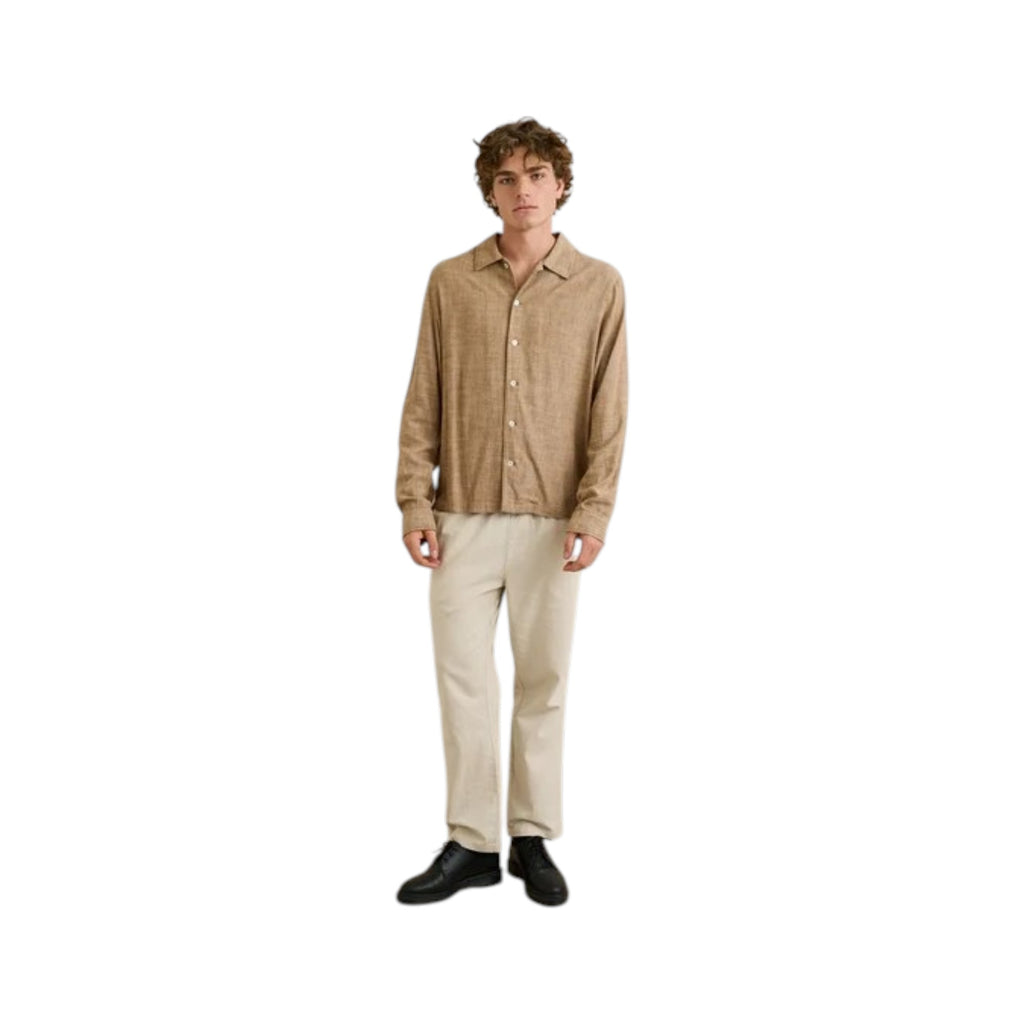 Rhythm Linen chambray ls
