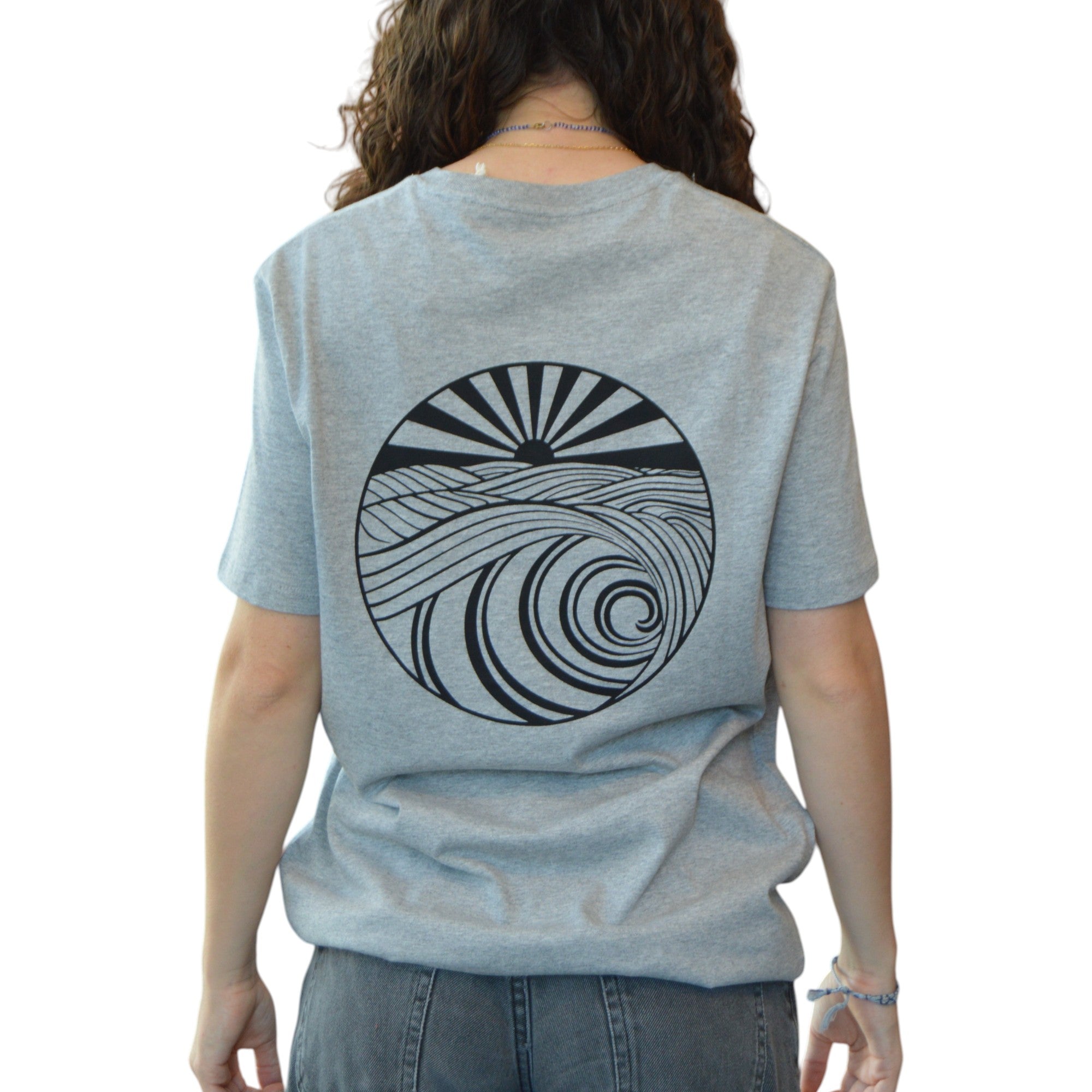 ATS Rising Sun Tee Gris