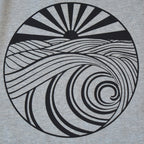ATS Rising Sun Tee Gris