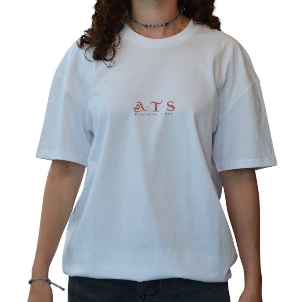 ATS Rising Sun Tee White