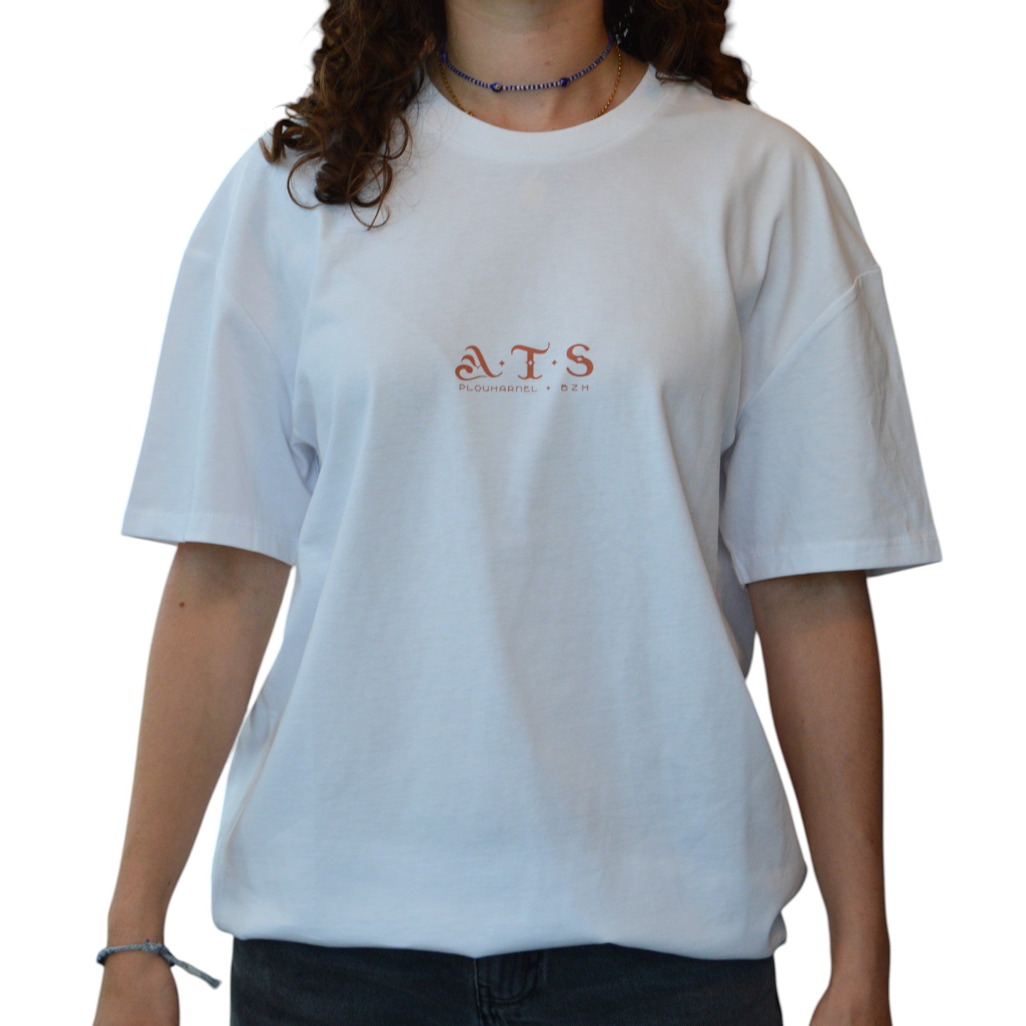 ATS Rising Sun Tee White