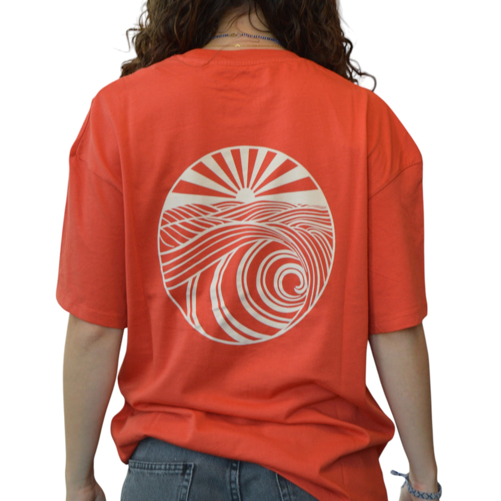 ATS Rising Sun Tee Red