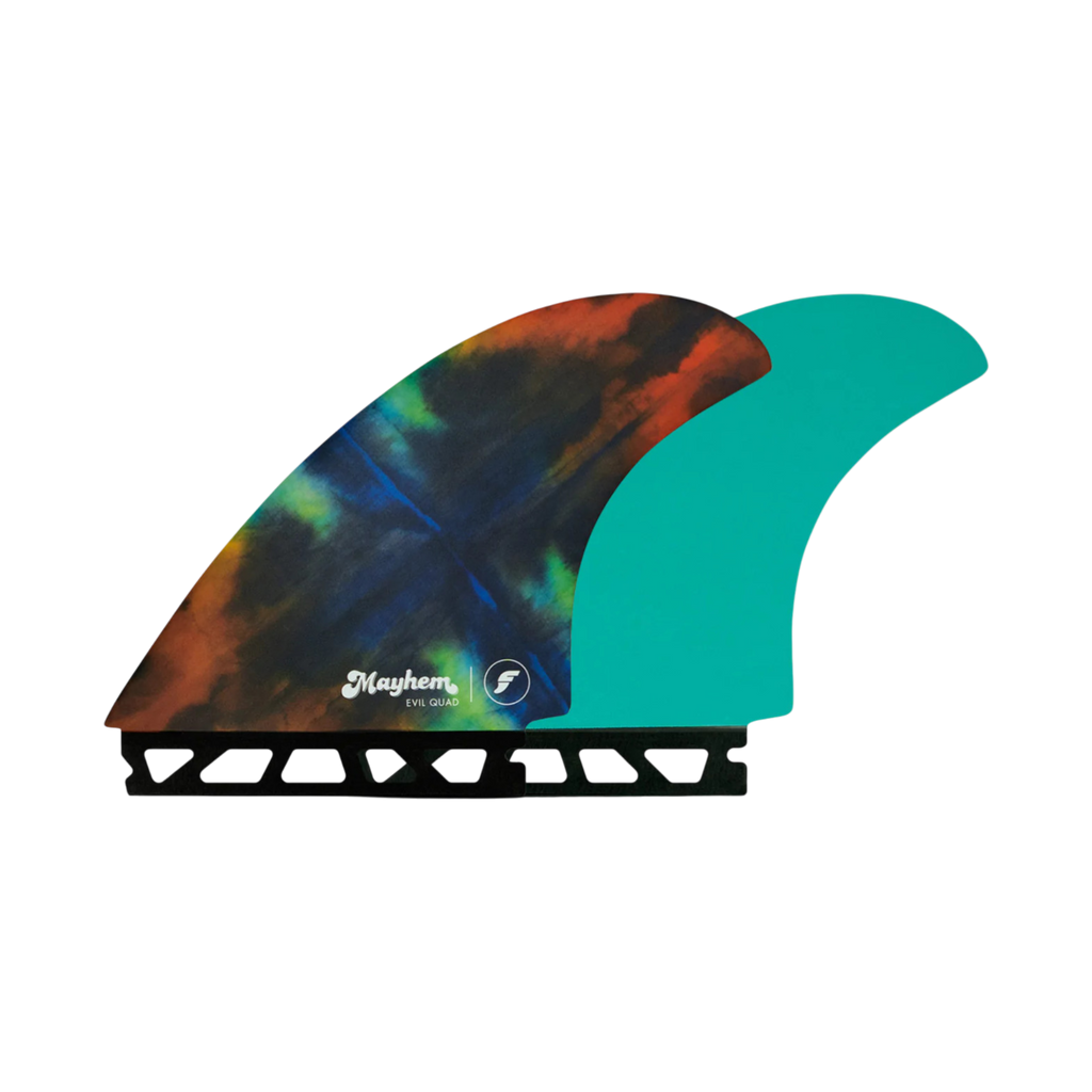 FUTURES MAYHEM EVIL QUAD - RAINBOW FINS