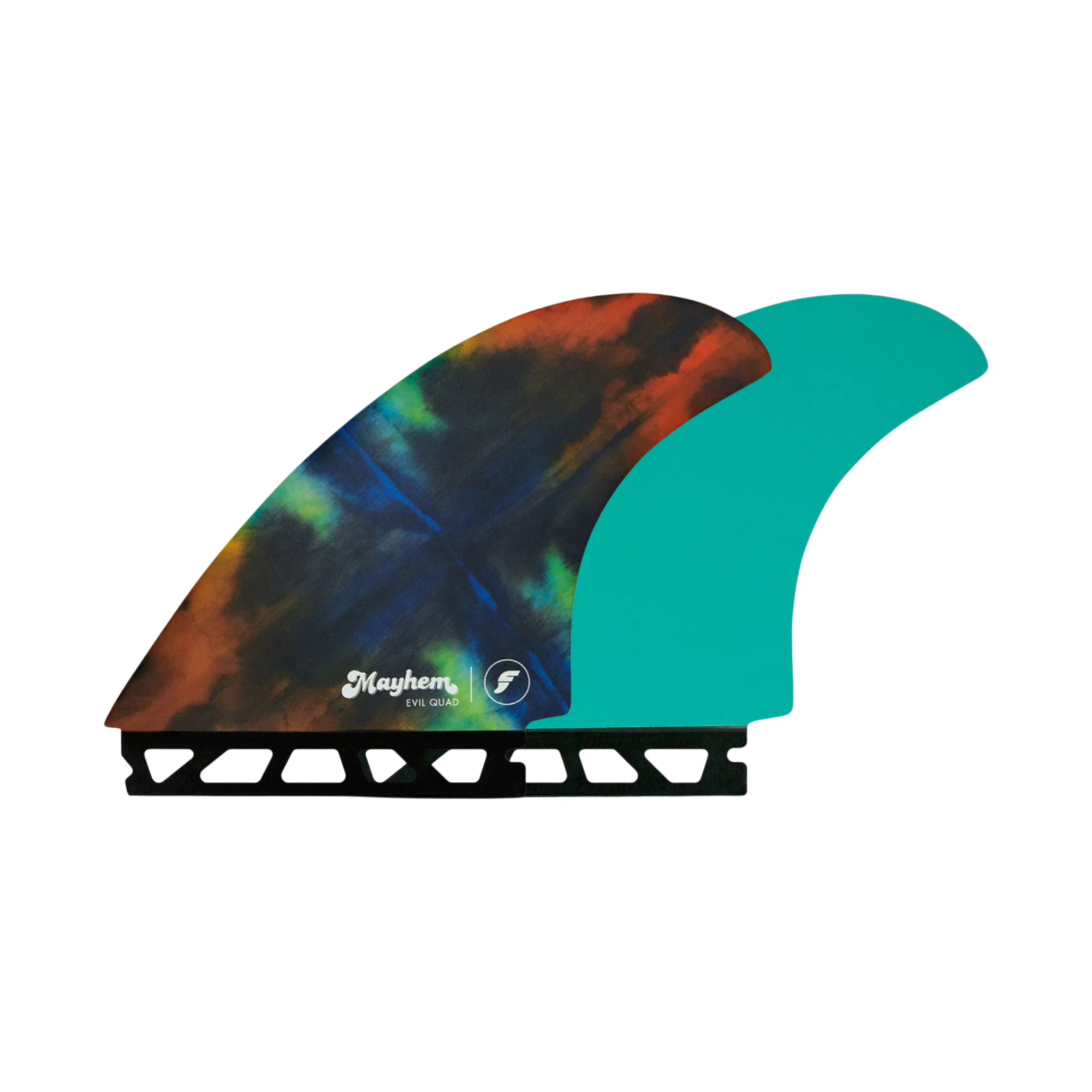 FUTURES MAYHEM EVIL QUAD - RAINBOW FINS