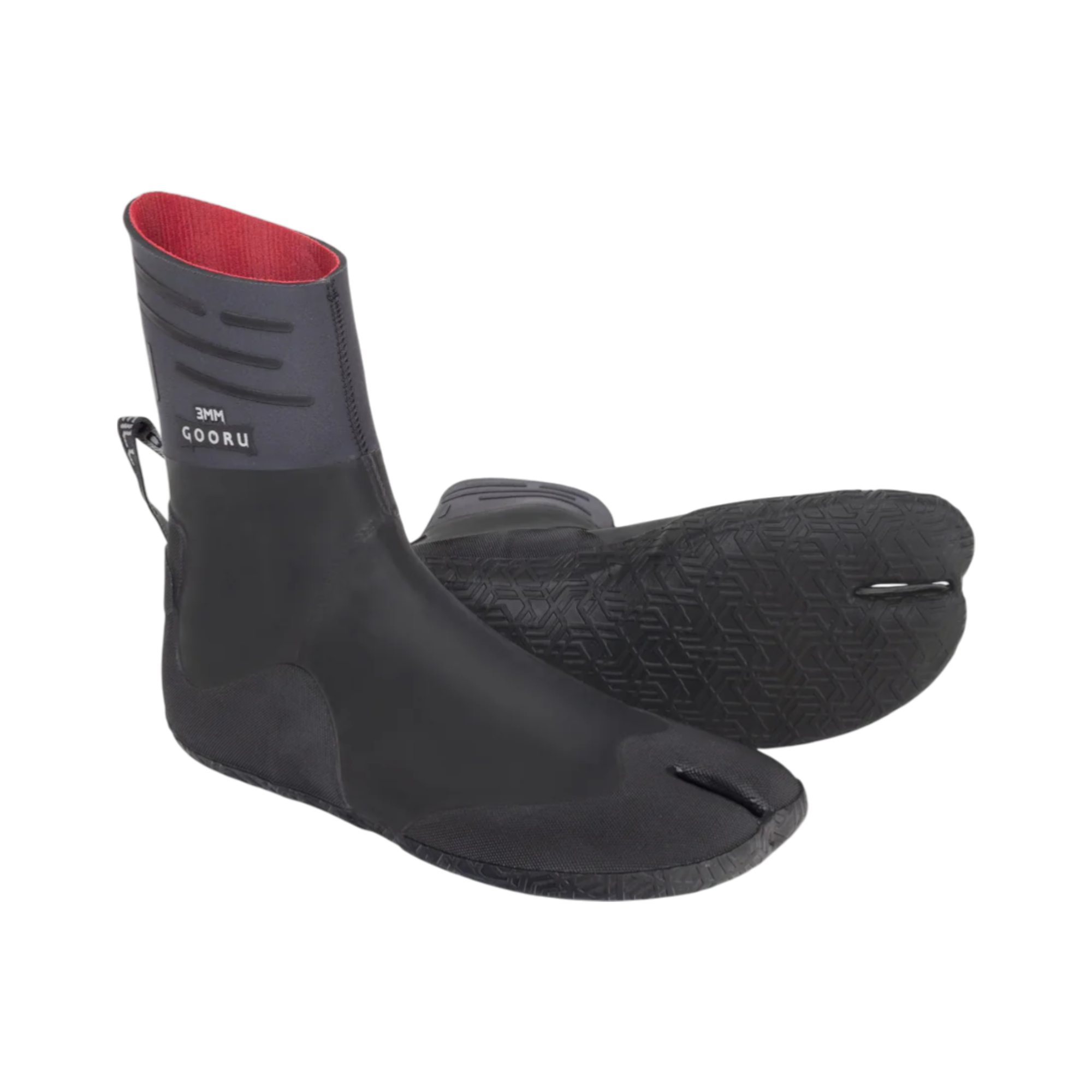 Gooru Dipped 3mm Split Toe Boot | Noire