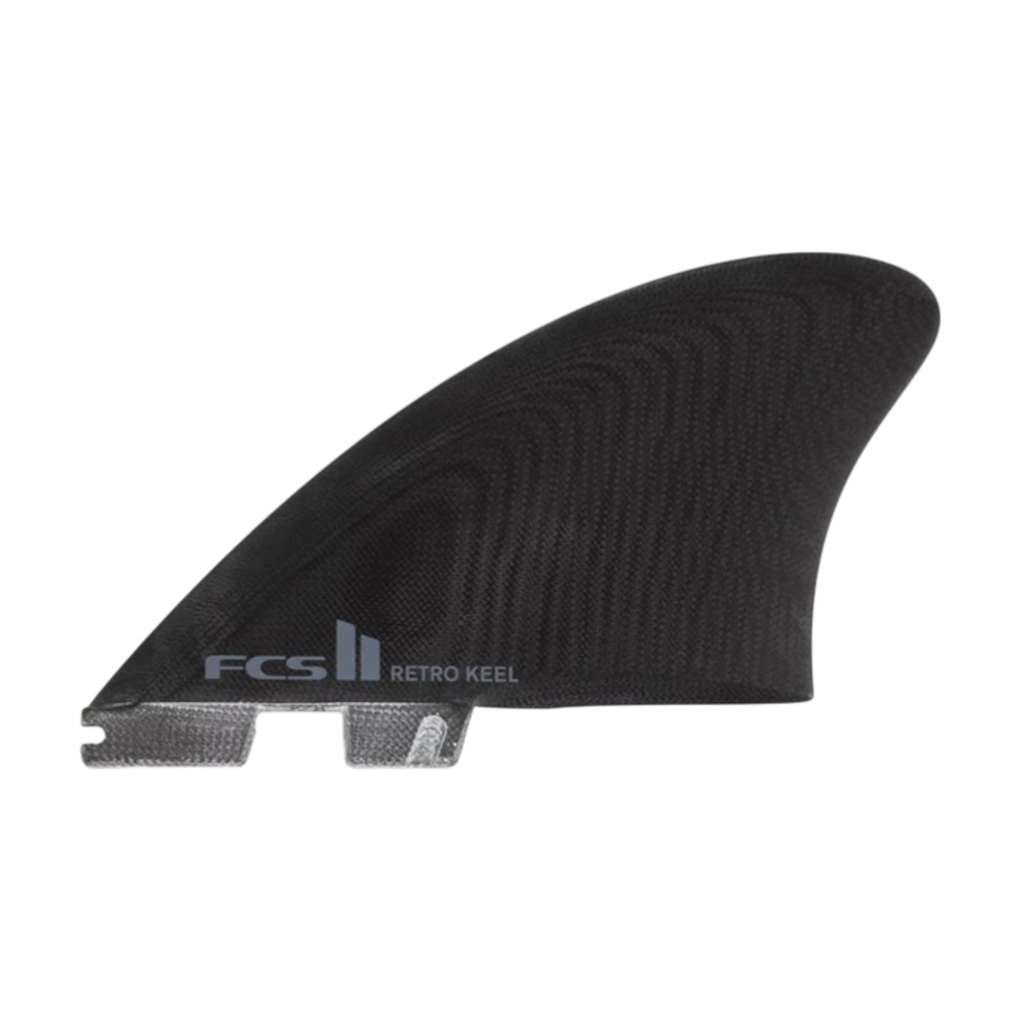 Ailerons Surf Fcs II Retro Keel Performance Glass - Black