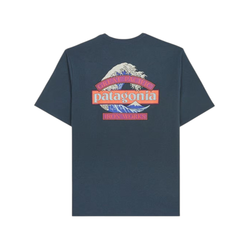 patagonia M's Great Waves Responsibili-Tee - T-shirt | Bleu