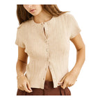 Rhythm Dana Short Sleeve Cardigan