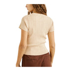 Rhythm Dana Short Sleeve Cardigan