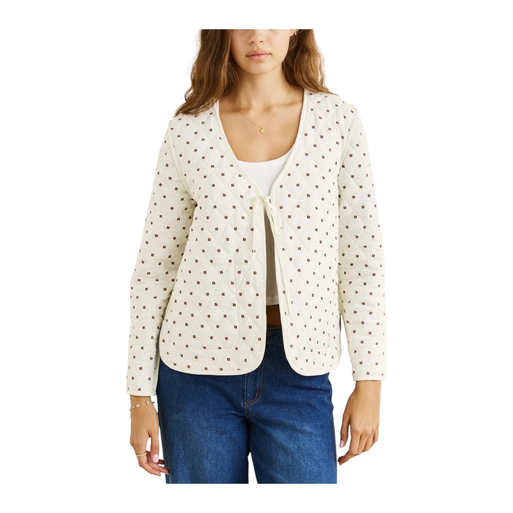 Rhythm London Check Reversible Quilted Jacket