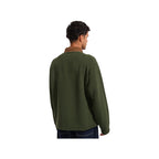 Rhythm Awake Polar Polo Fleece Sweatshirt