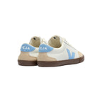 VEJA VOLLEY LEATHER WHITE AQUA BARK