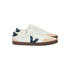 VEJA VOLLEY LEATHER WHITE NAUTICO BARK