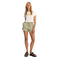 RHYTHM Women's Astrid Elastic Shorts Palm