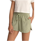 RHYTHM Women's Astrid Elastic Shorts Palm