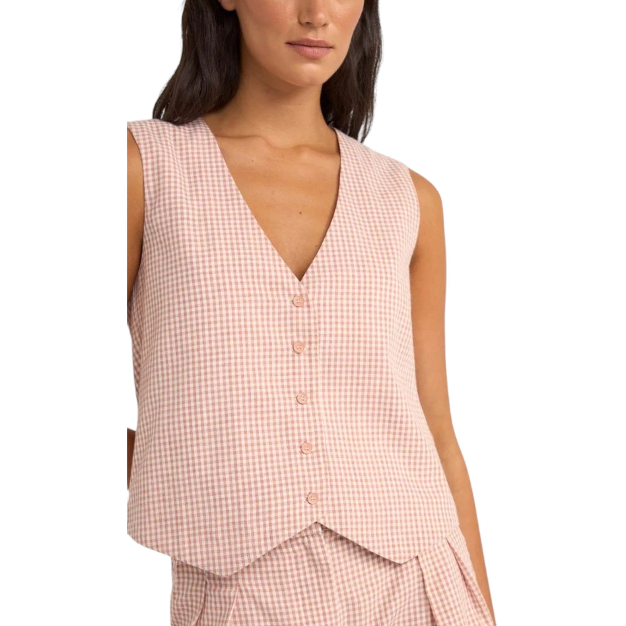 Rhythm Lola Check Vest